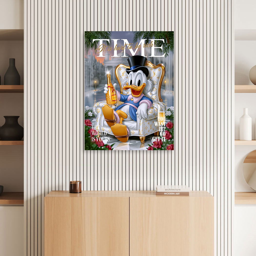 Dagobert High Life Wandbild