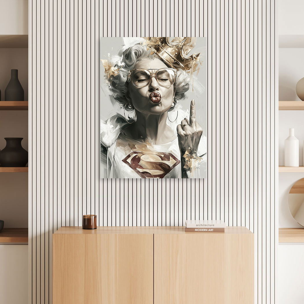 Queen Attitude Wandbild