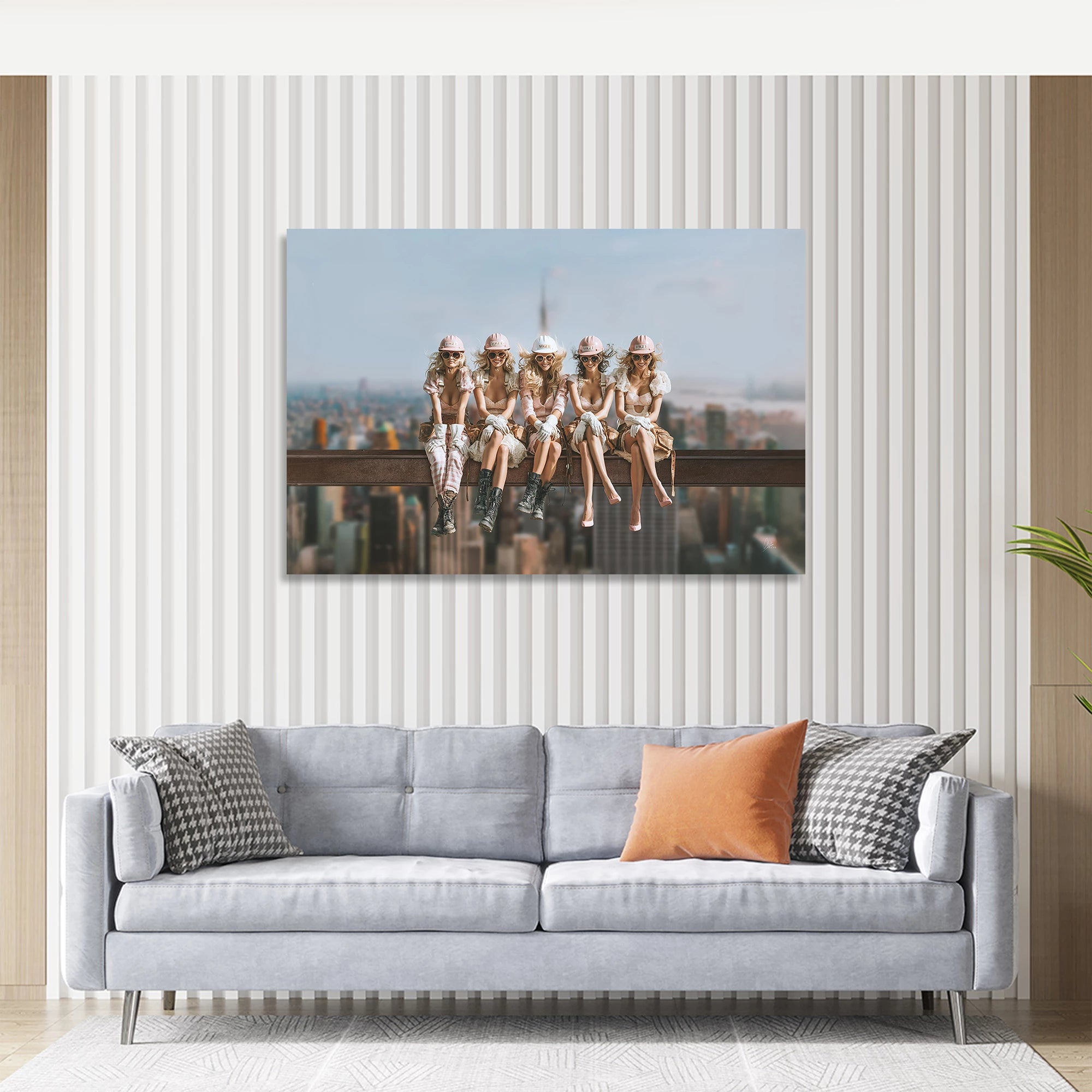 New York Girls Wandbild