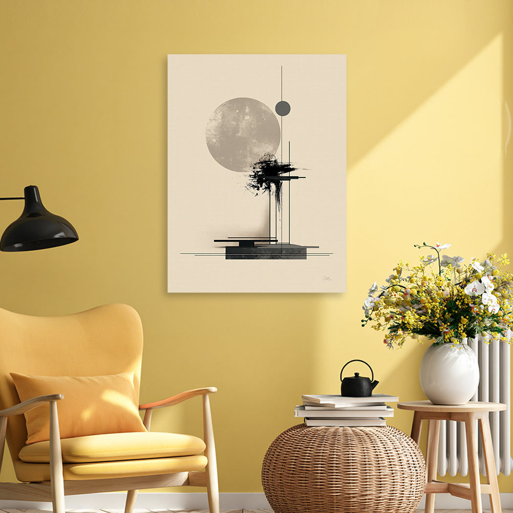 Abstrakte Balance Wandbild