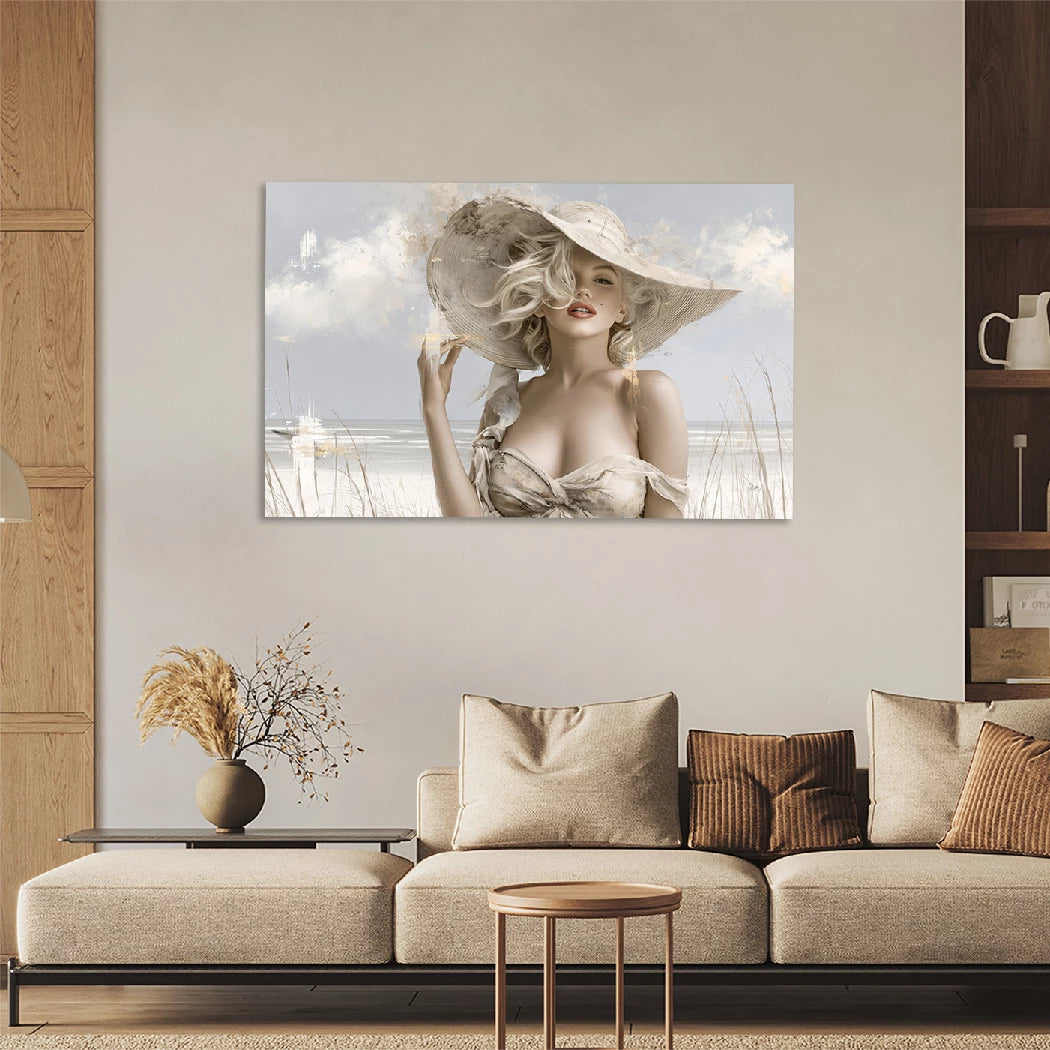 Marilyn Monroe Côte d’Azur Wandbild