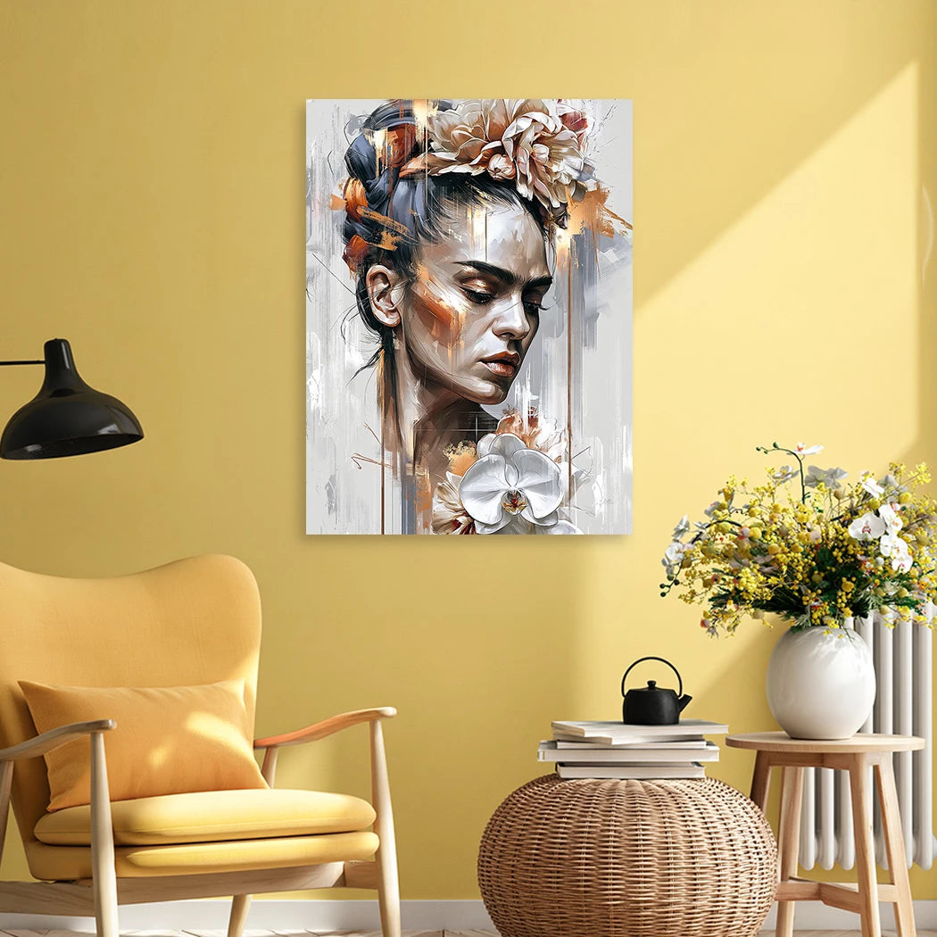 Frida Kahlo Bloom Wandbild