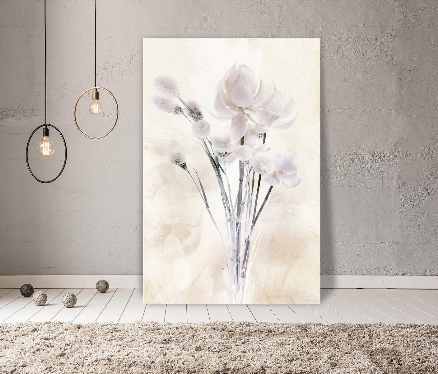 Leinwandbild White Flower