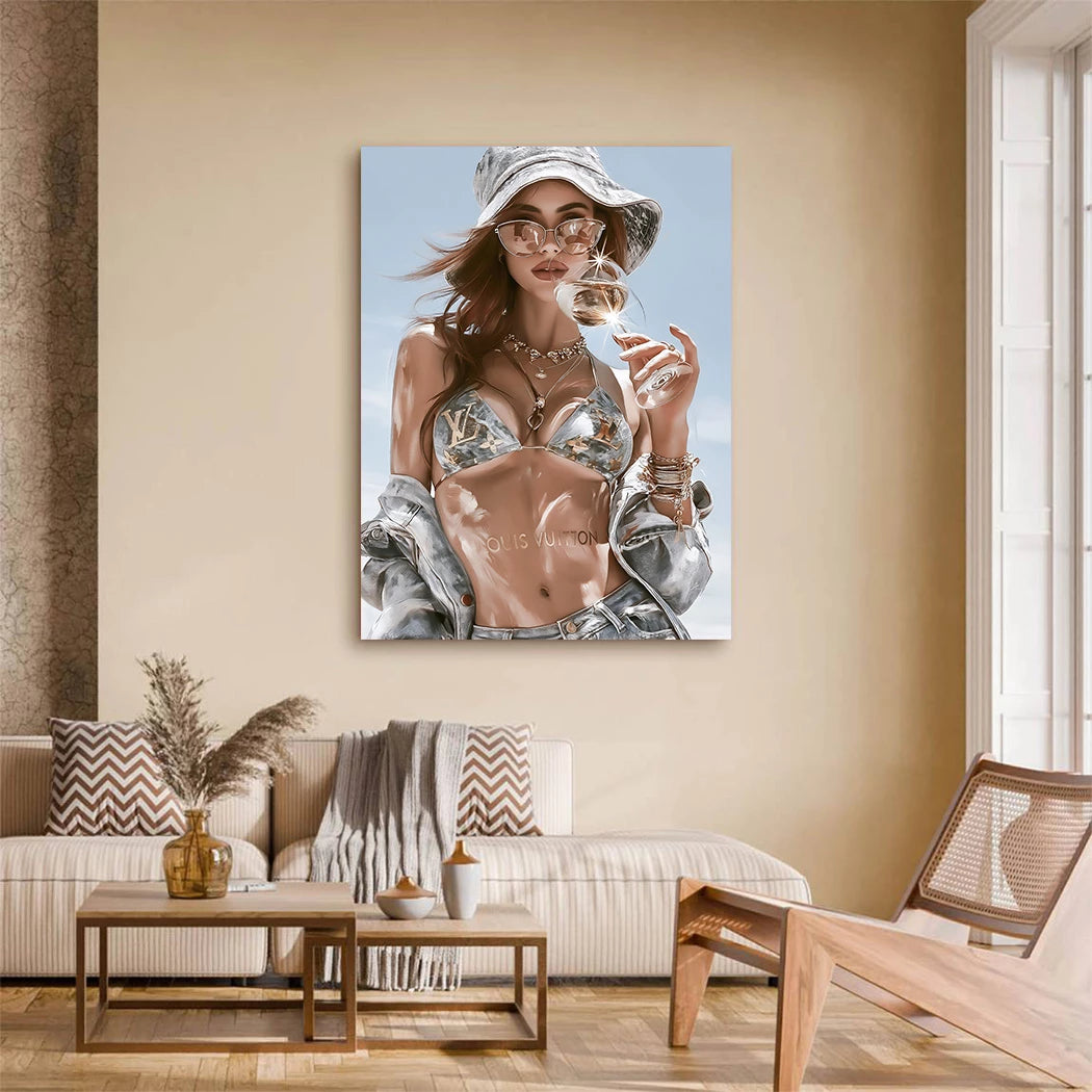 Summer Chic Wandbild