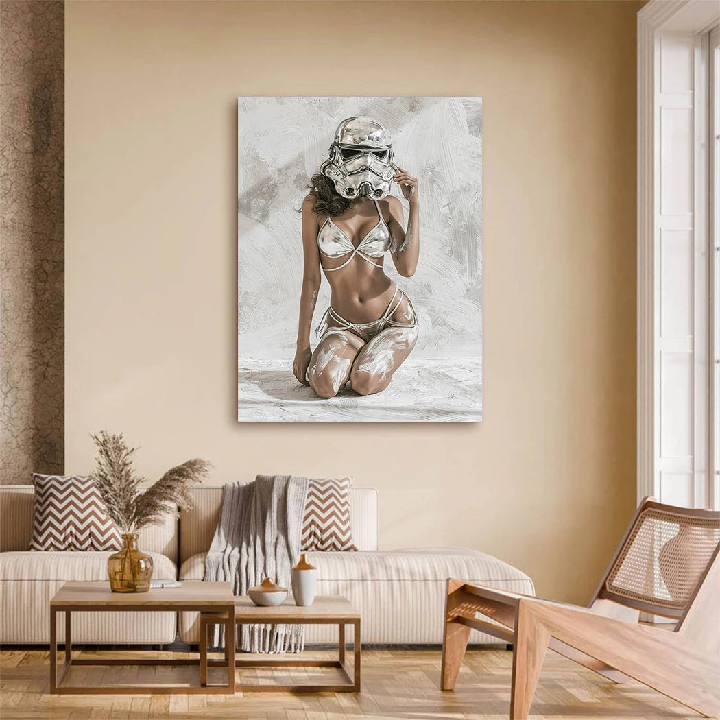 Stormtrooper Temptation Wandbild