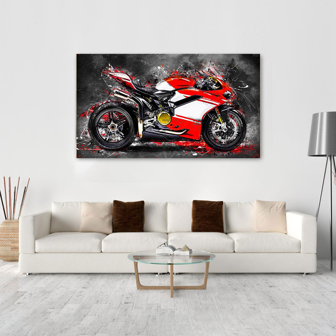 Wandbild Ducati Panigale Superleggera