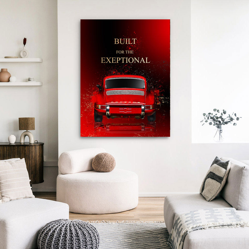 Porsche Spirit of Distinction Wandbild