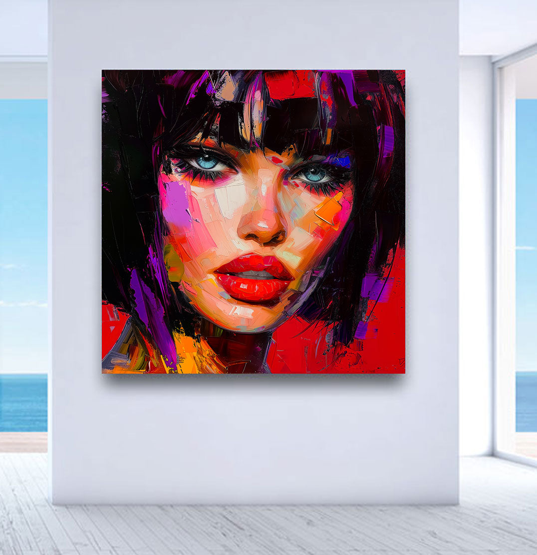 Wandbild Abstrakt Red Beauty