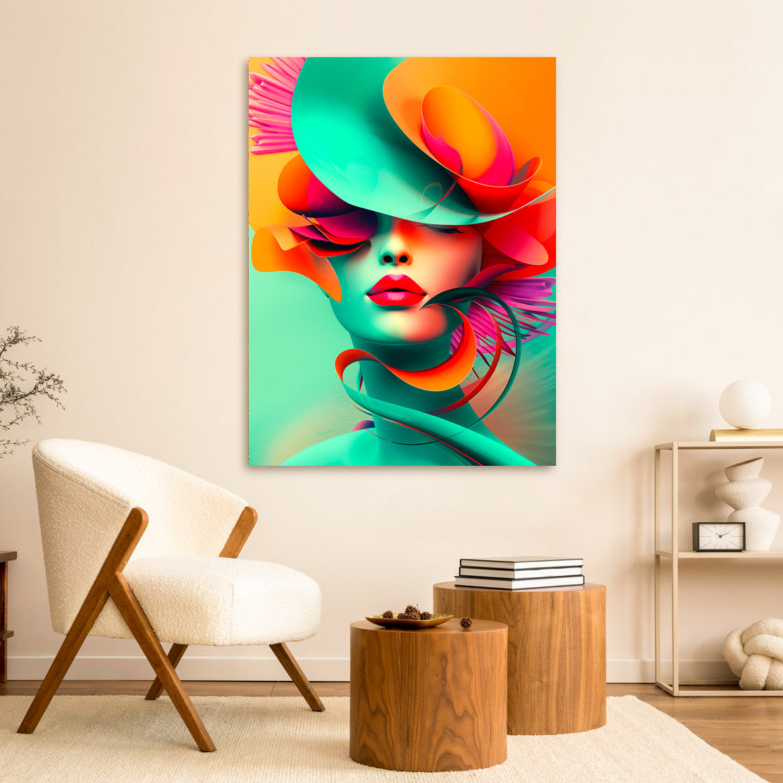 Fashion Abstrakt Wandbild