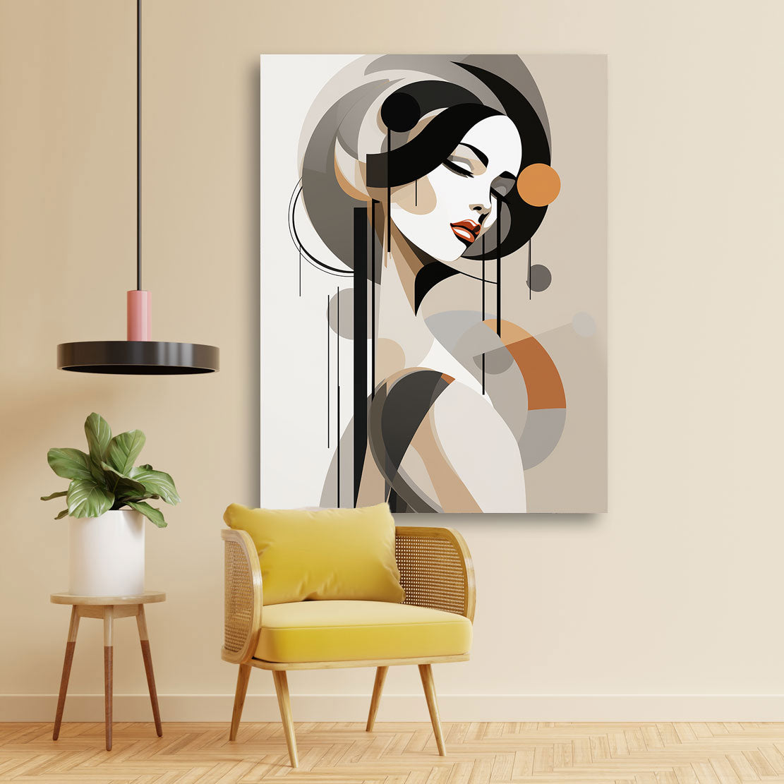 Minimalismus Wandbild Beauty Style