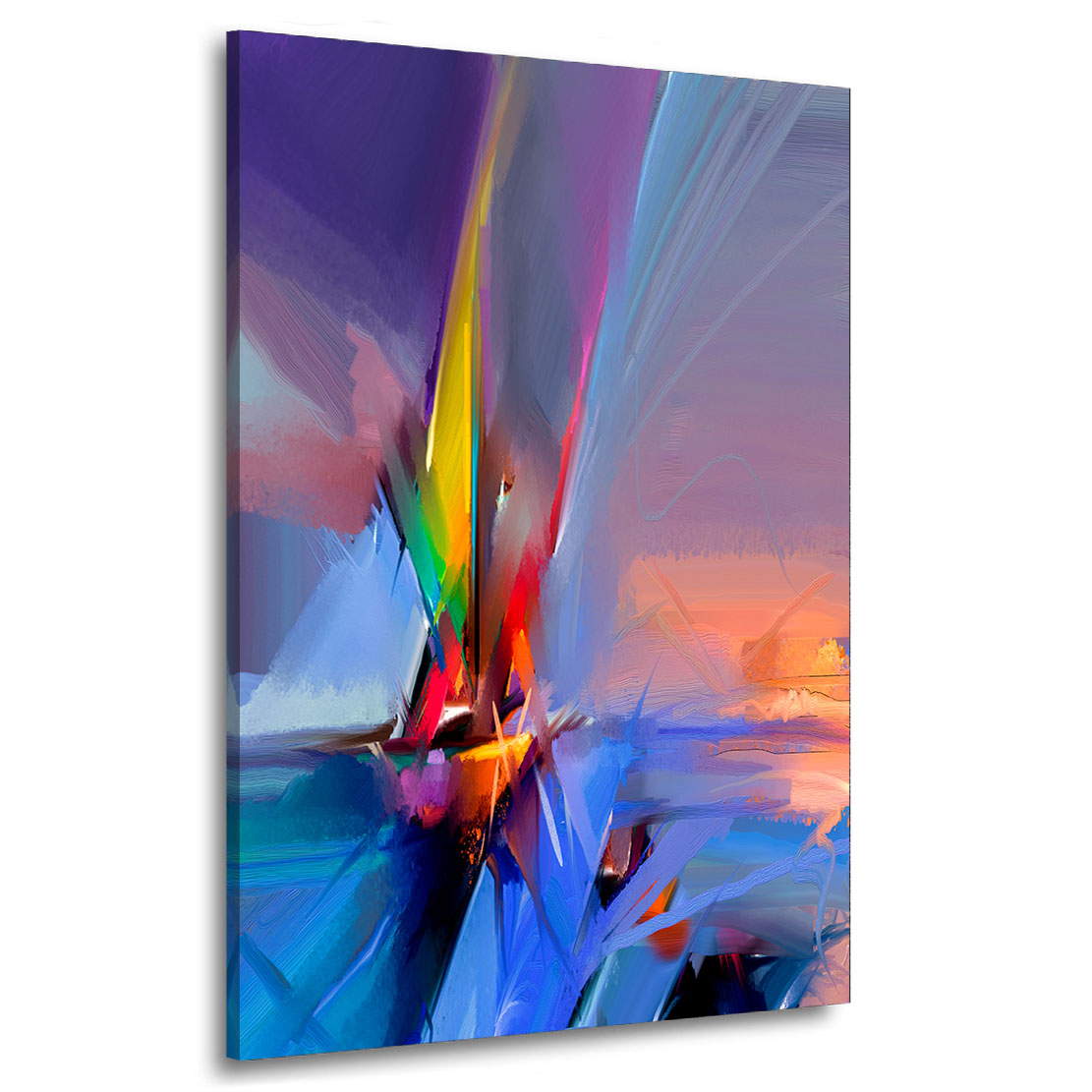 Wandbild Leinwandbild Abstrakt Meerblick