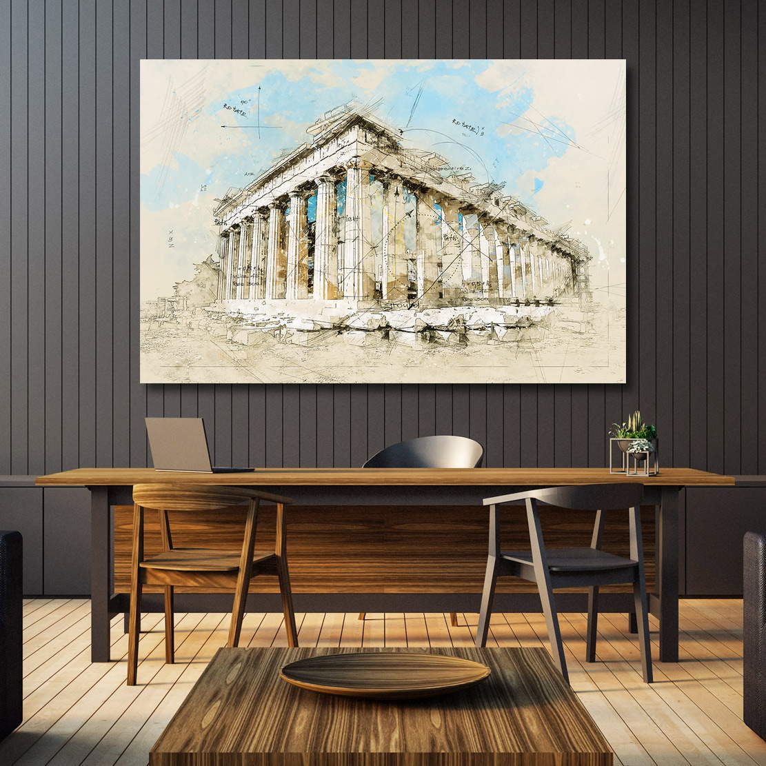 Wandbild Leinwandbild Griechenland Akropolis