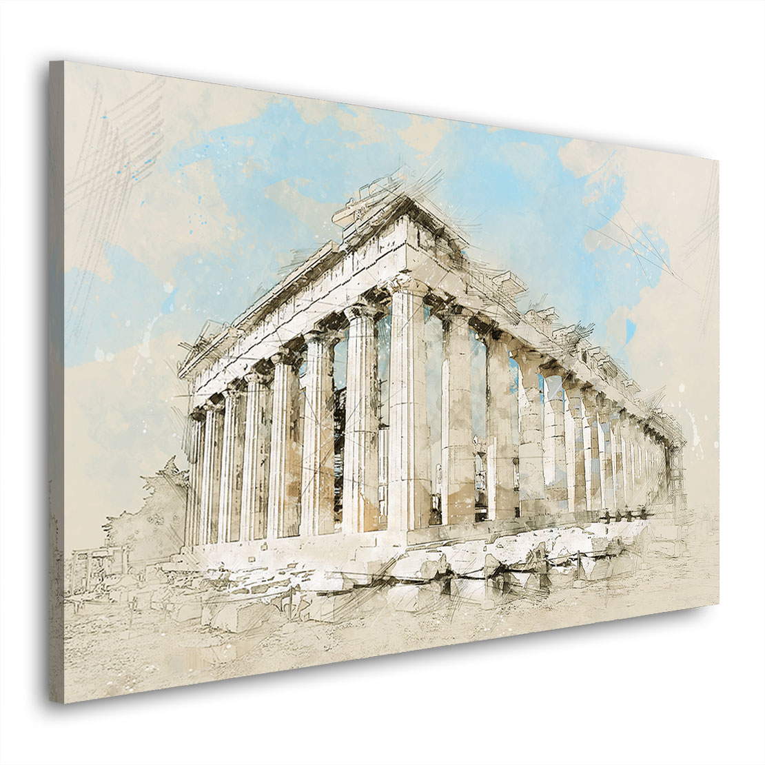 Wandbild Griechenland Akropolis