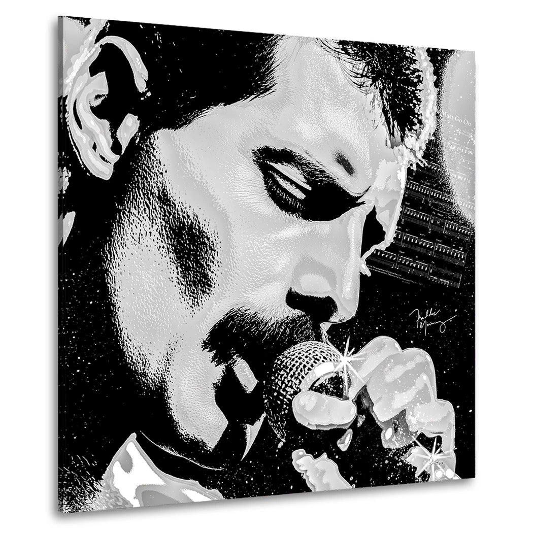 Freddie Mercury Stage Wandbild
