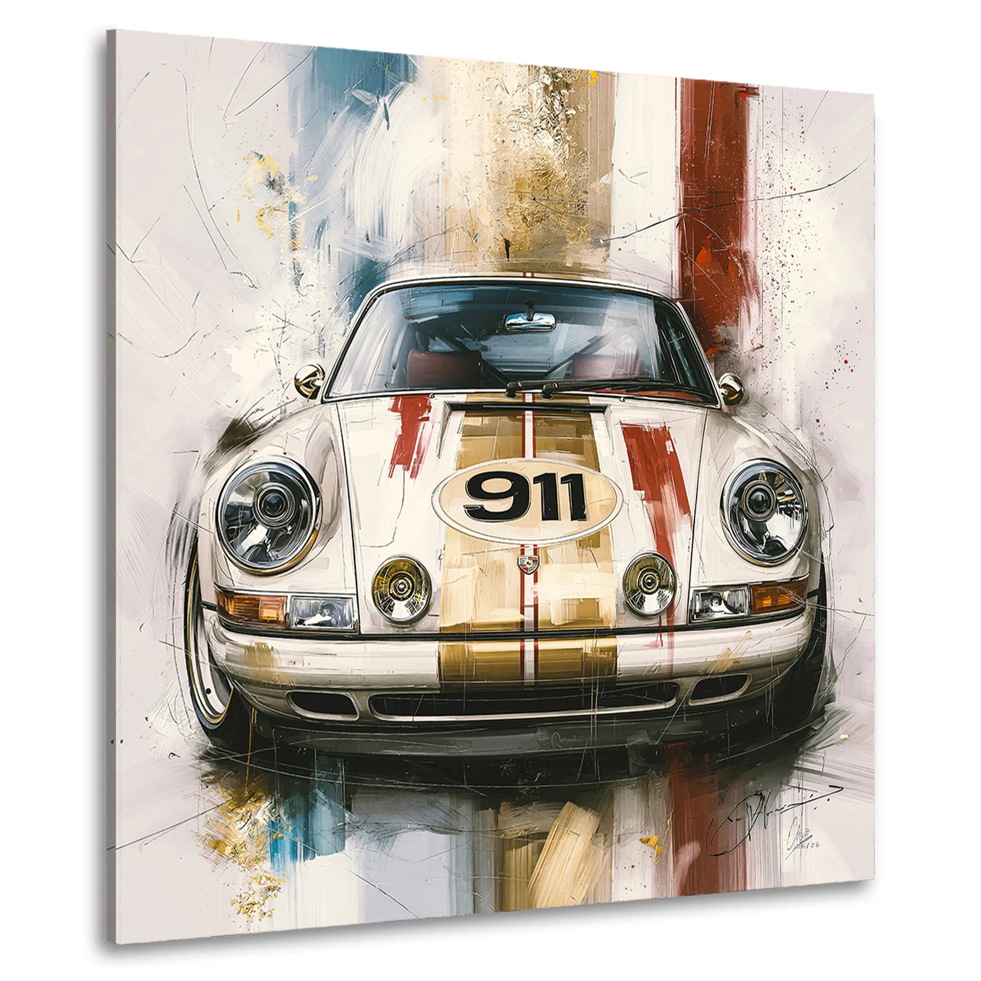 Porsche Racing Wandbild