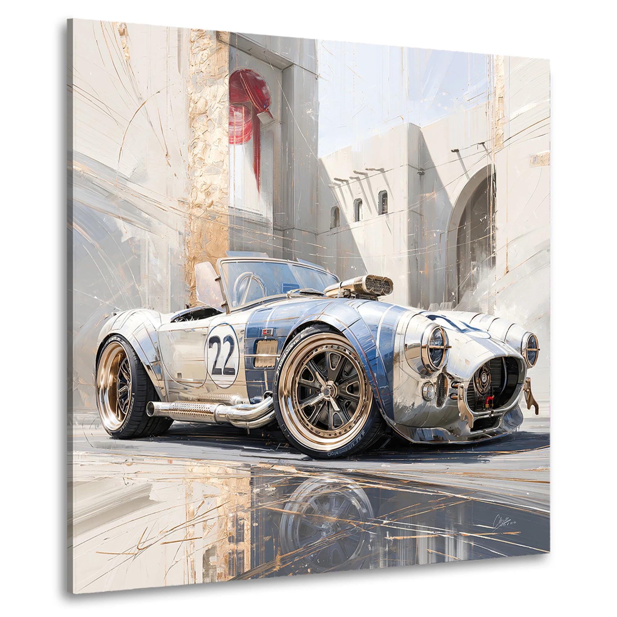AC Cobra Velocity Wandbild