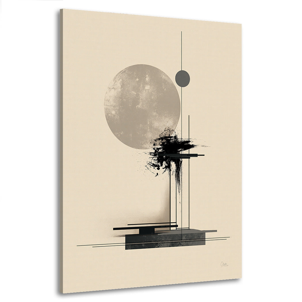 Abstrakte Balance Wandbild