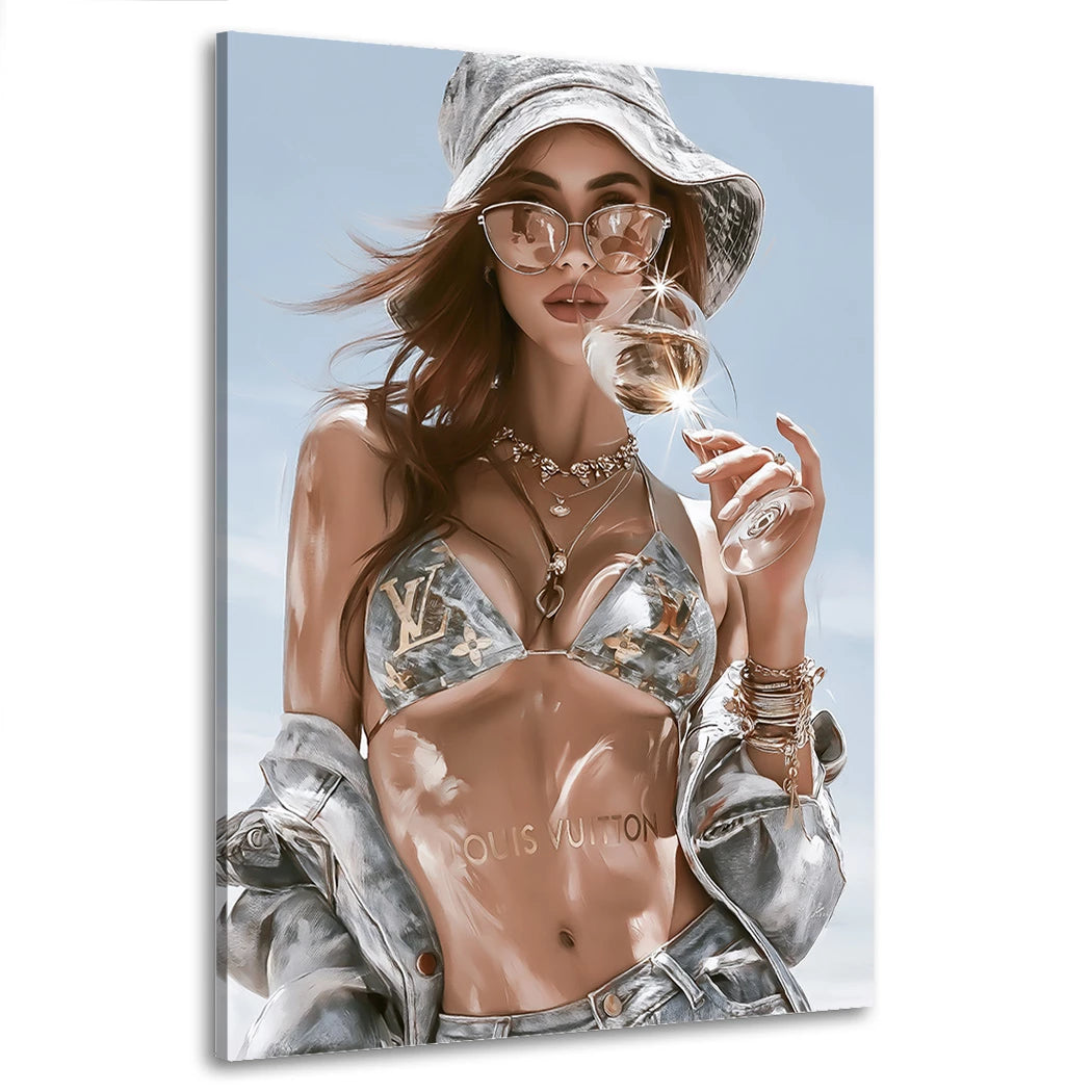 Summer Chic Wandbild