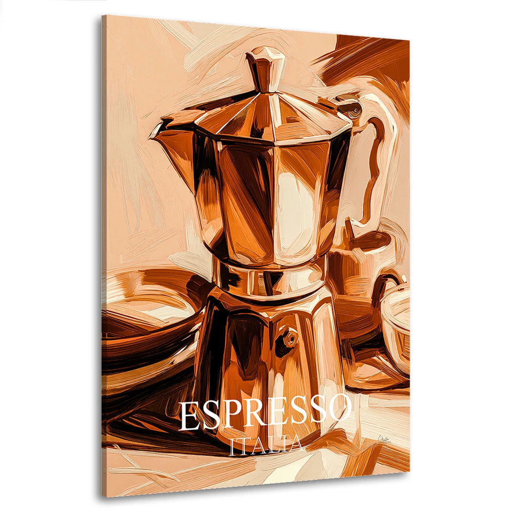 Espresso Italiano Wandbild