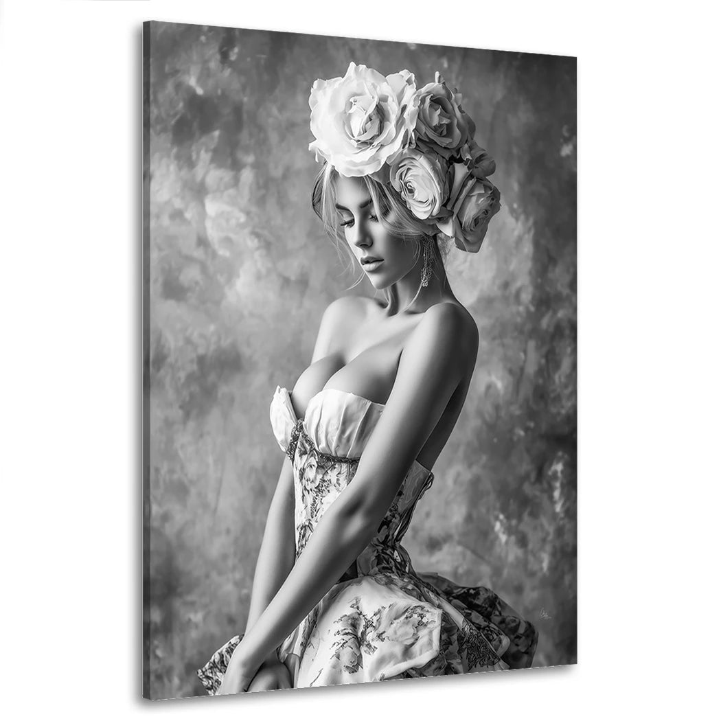 Rosen Poesie Wandbild
