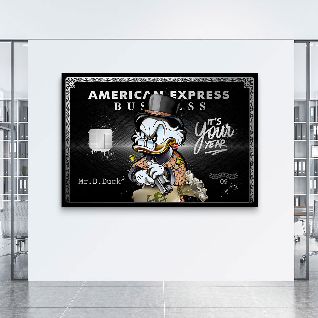 Leinwandbild Dagobert Amex Its your Year