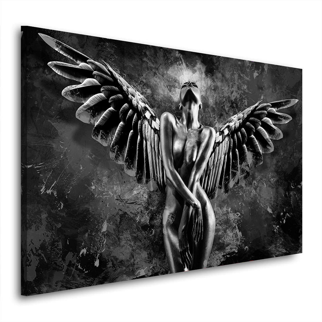 Wandbild Sensual Angel Dark Style Abstrakt