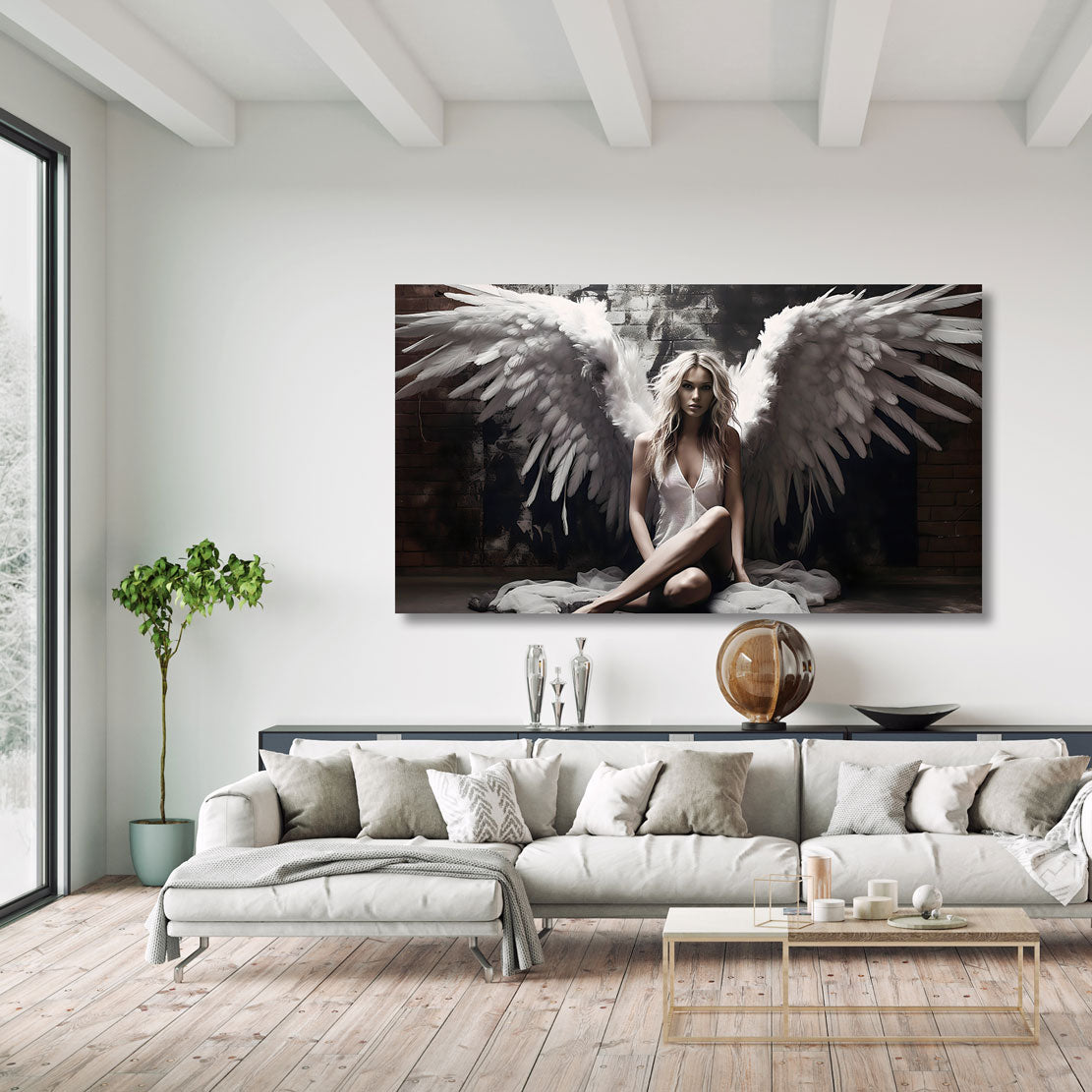 Erotisches Wandbild Beauty Angel with Wings