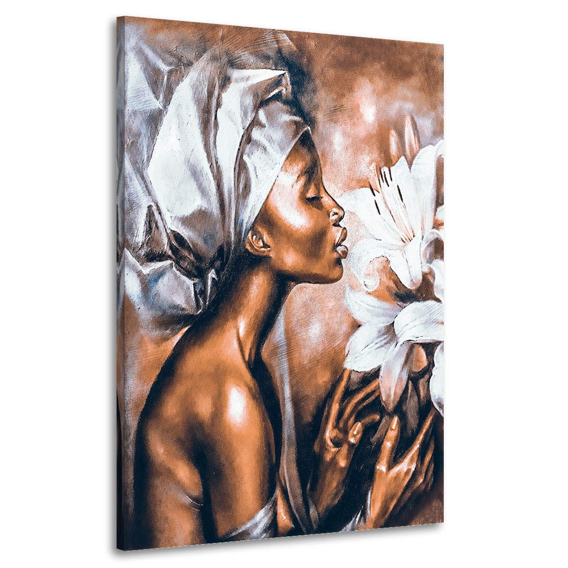Wandbild Leinwandbild African Woman