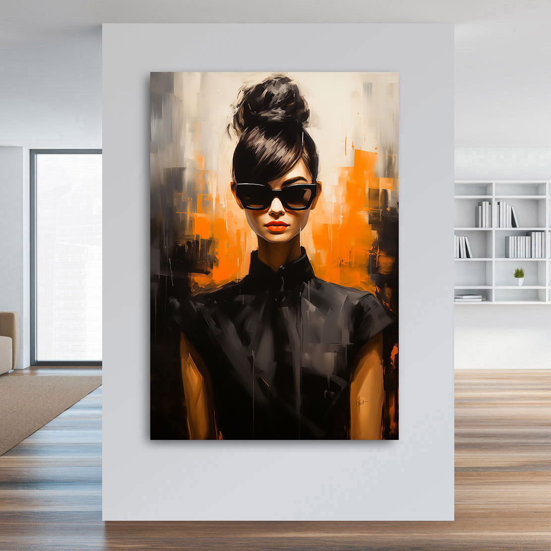 Audrey Abstrakt Wandbild