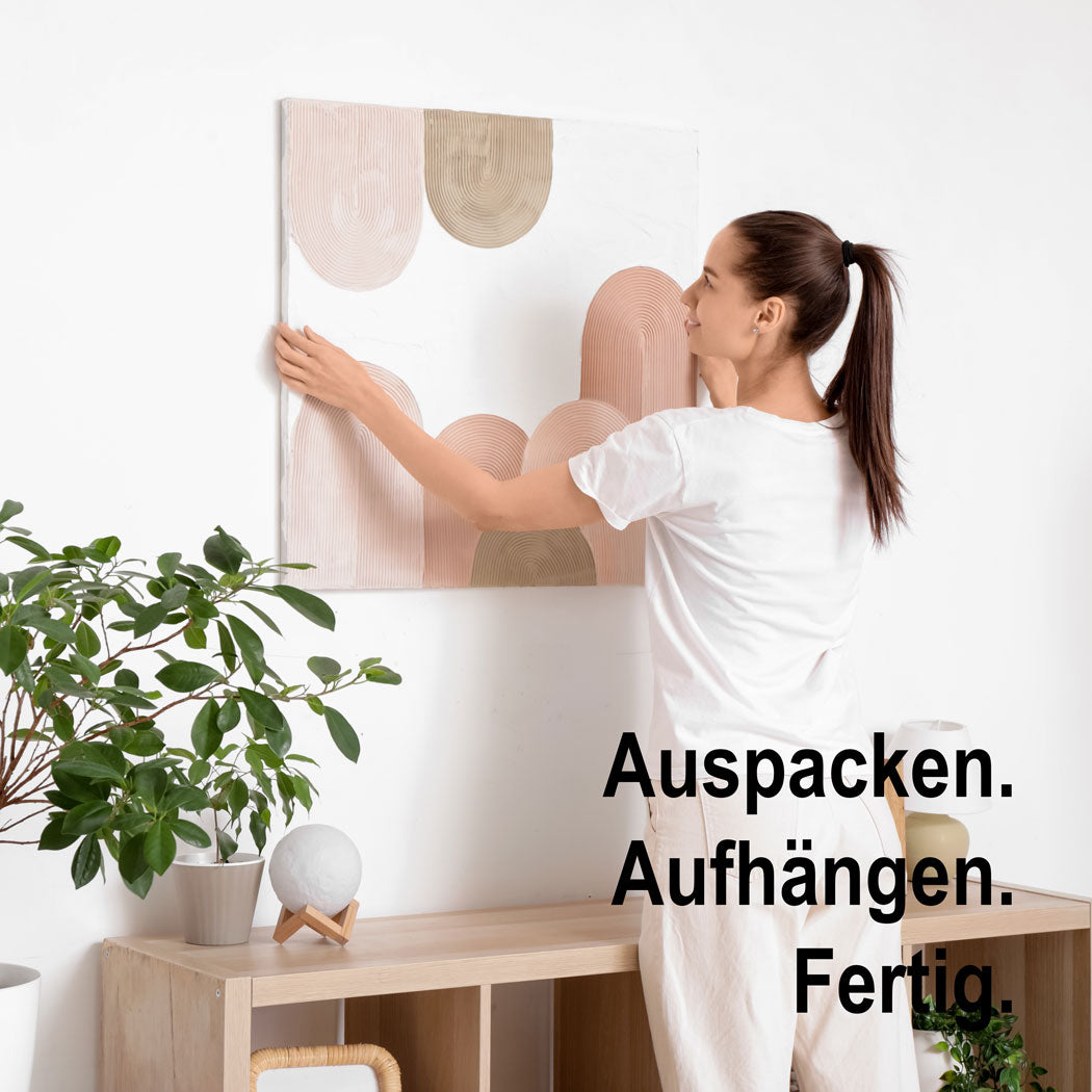 Audrey Hepburn Rosa Affair Wandbild