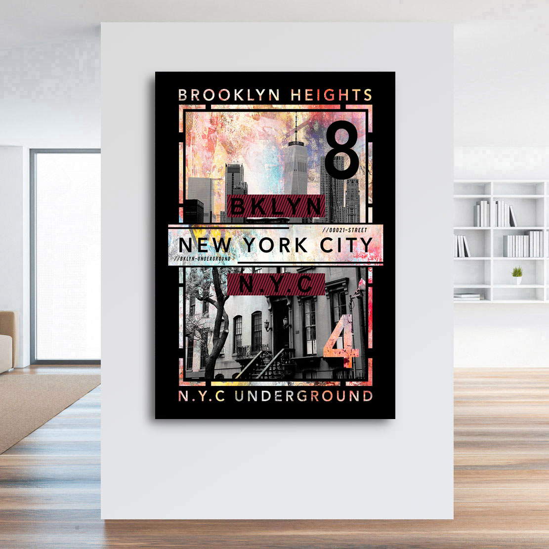 Leinwandbild New York Brooklyn