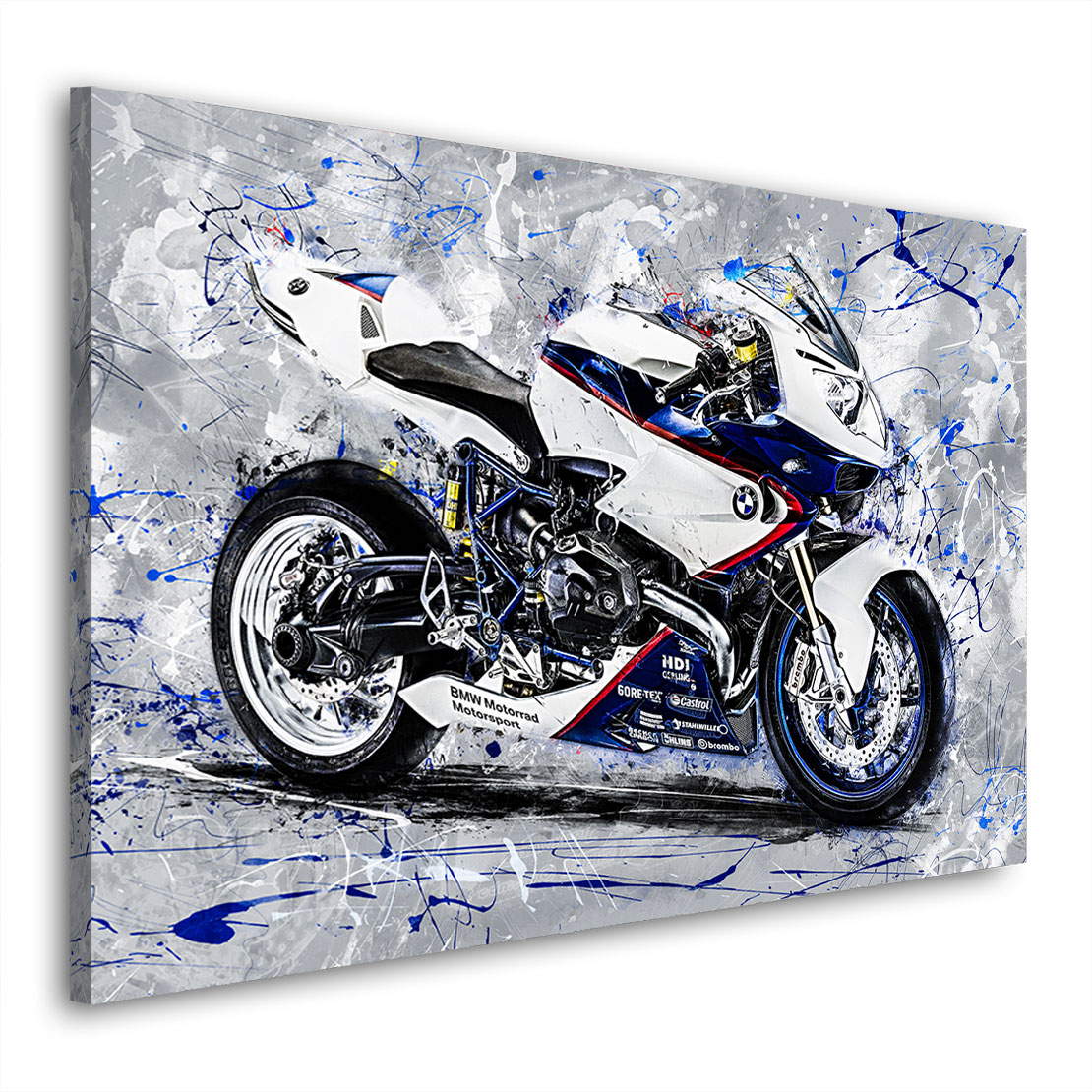 Wandbild Leinwandbild BMW HP2 Sport Motorradbild