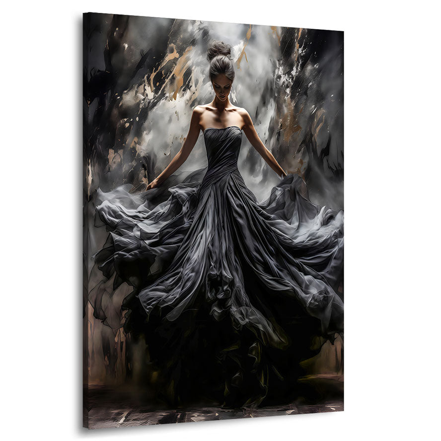 Wandbild Ballerina Abstrakt Style