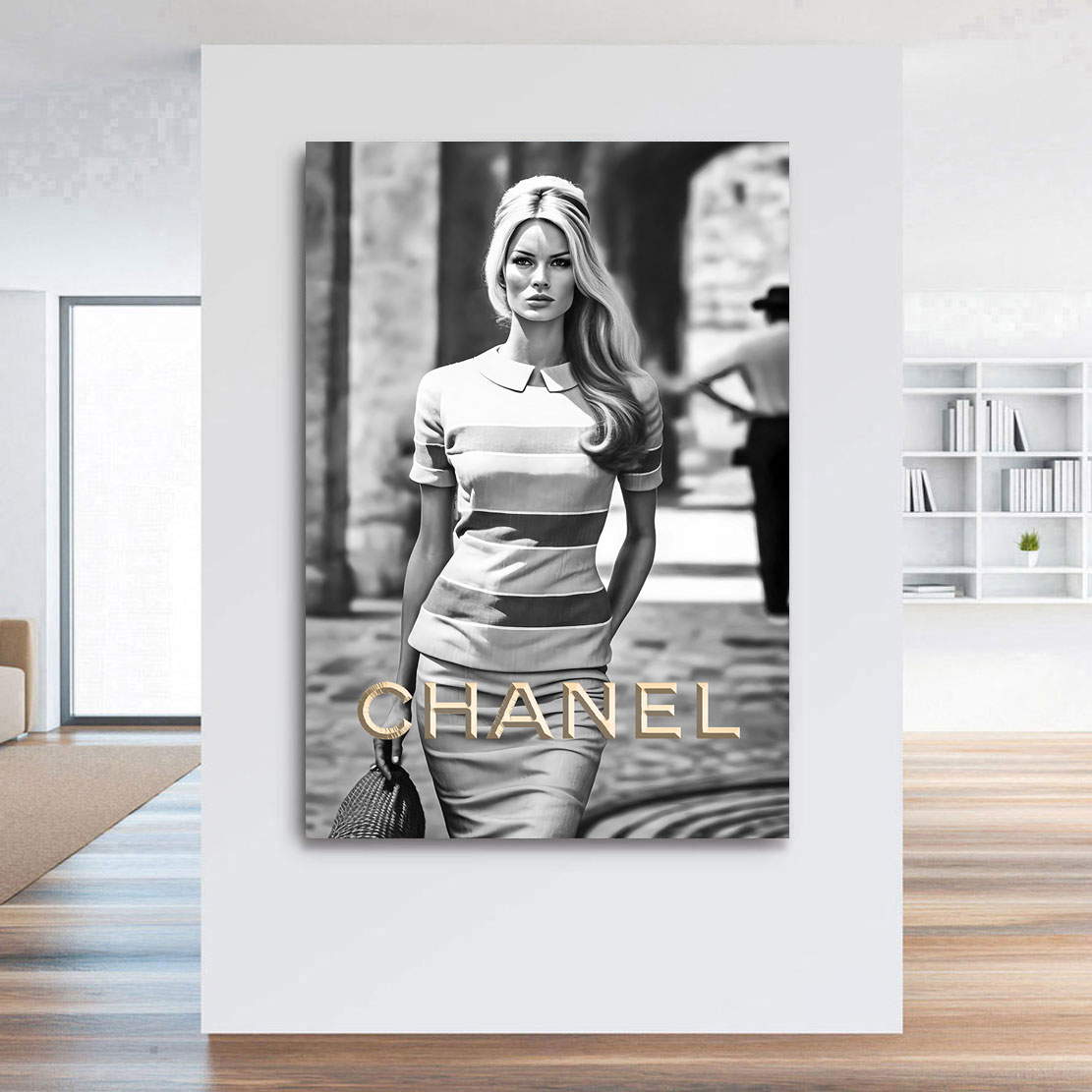 Lifestyle Leinwandbild Fashion Sommer St. Tropez