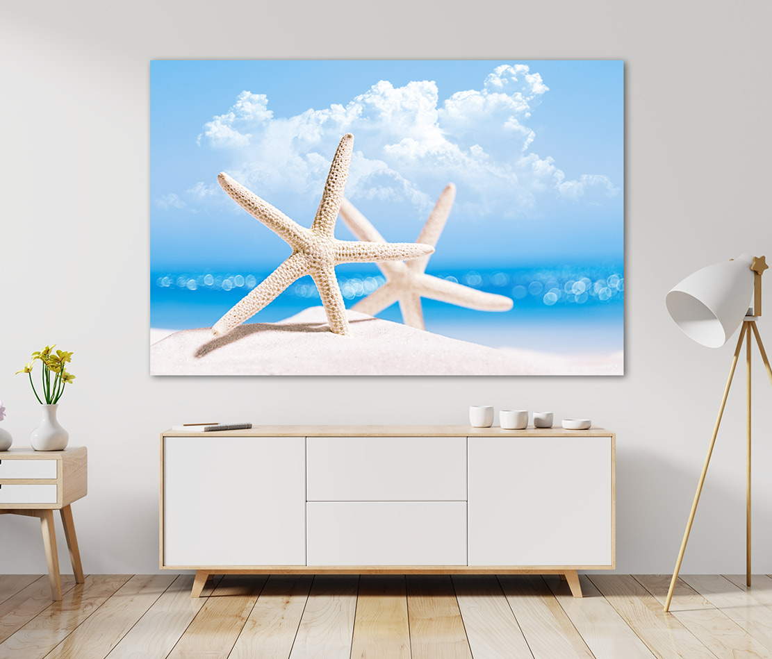 Wandbild Leinwandbild Seestern