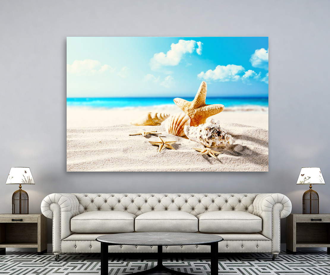 Wandbild Leinwandbild Seestern
