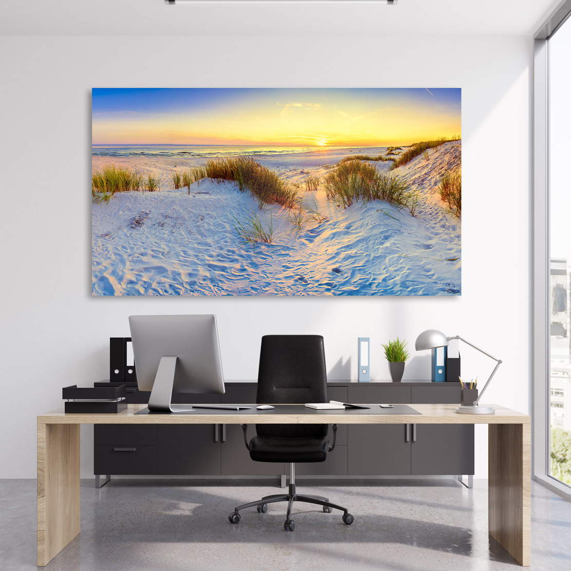 Wandbild Leinwandbild SanddÃ¼ne