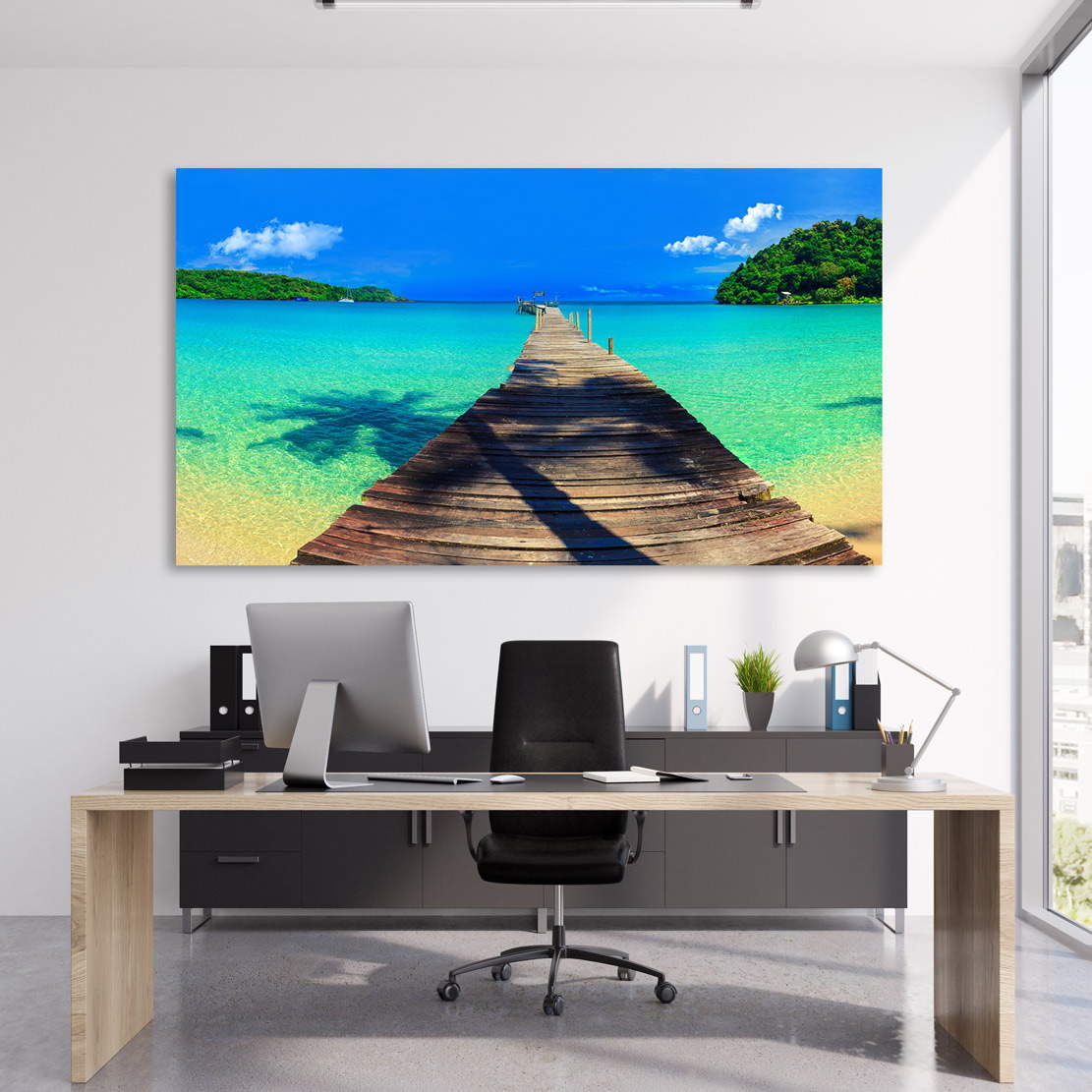 Wandbild Leinwandbild Strand