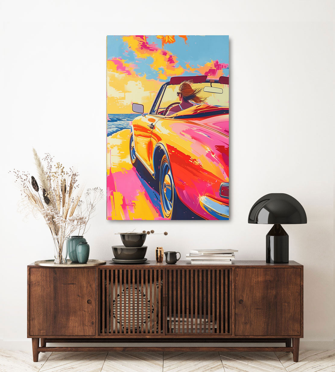 Pop Art Wandbild Relax