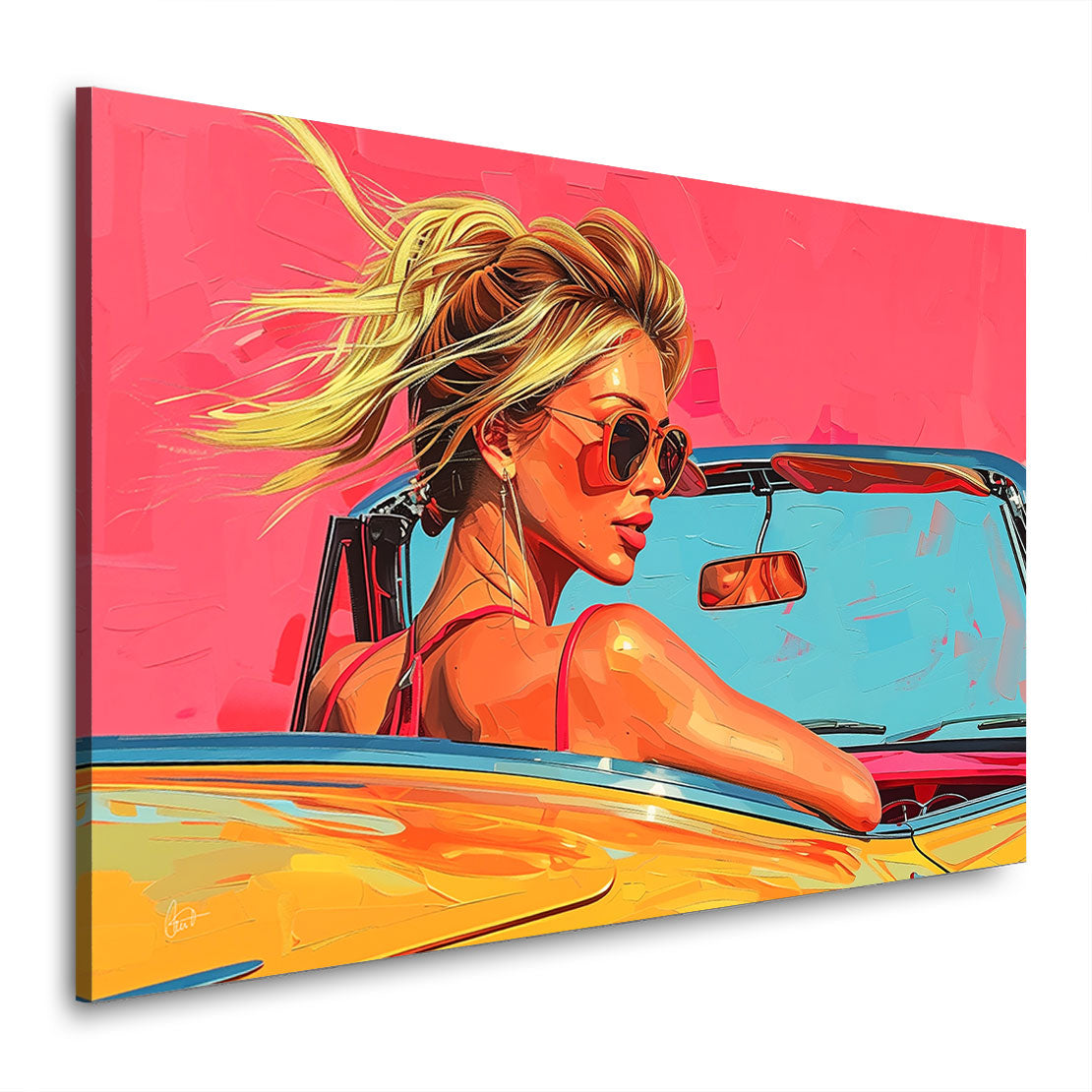 Pop Art Wandbild Time Out