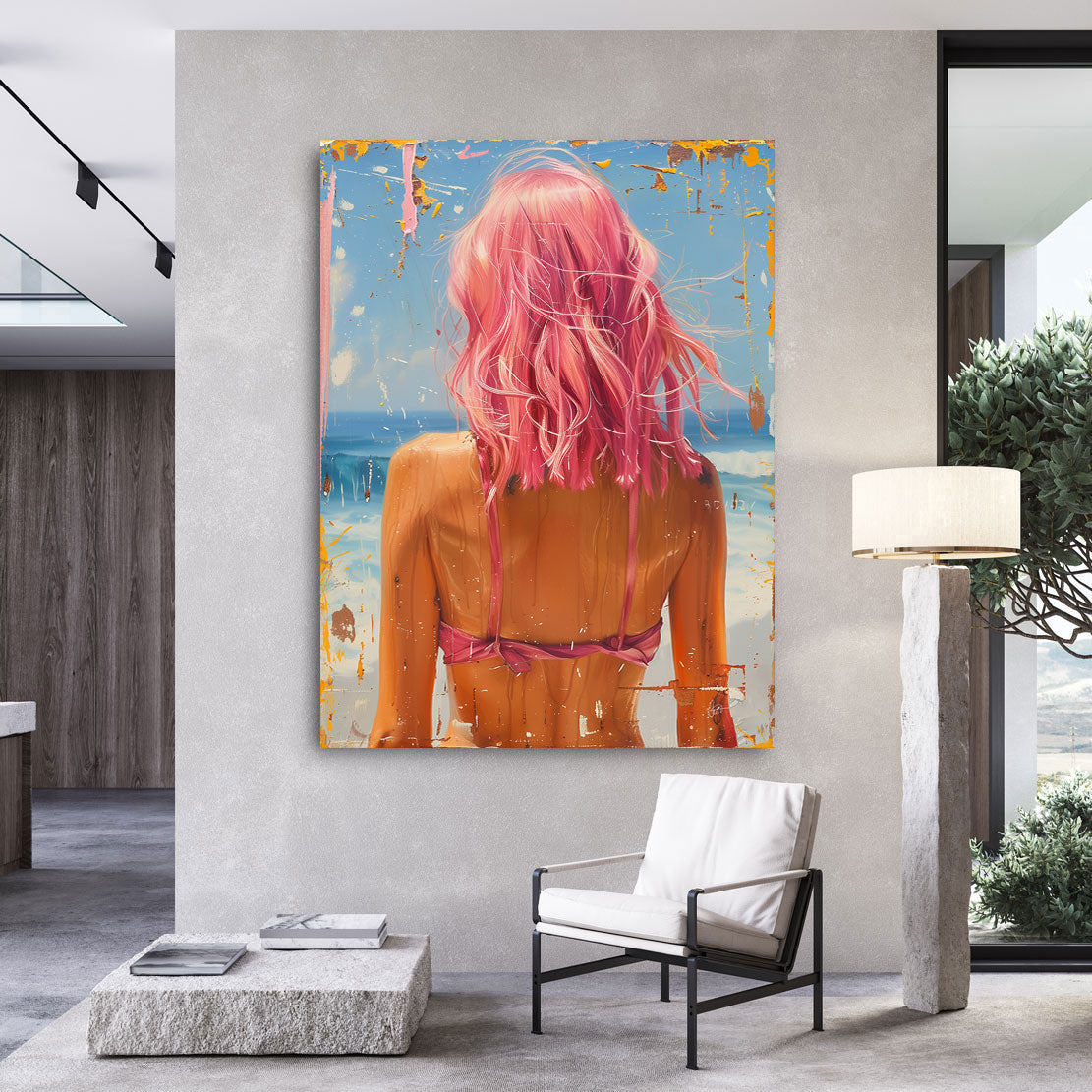 Pink Beauty Wandbild