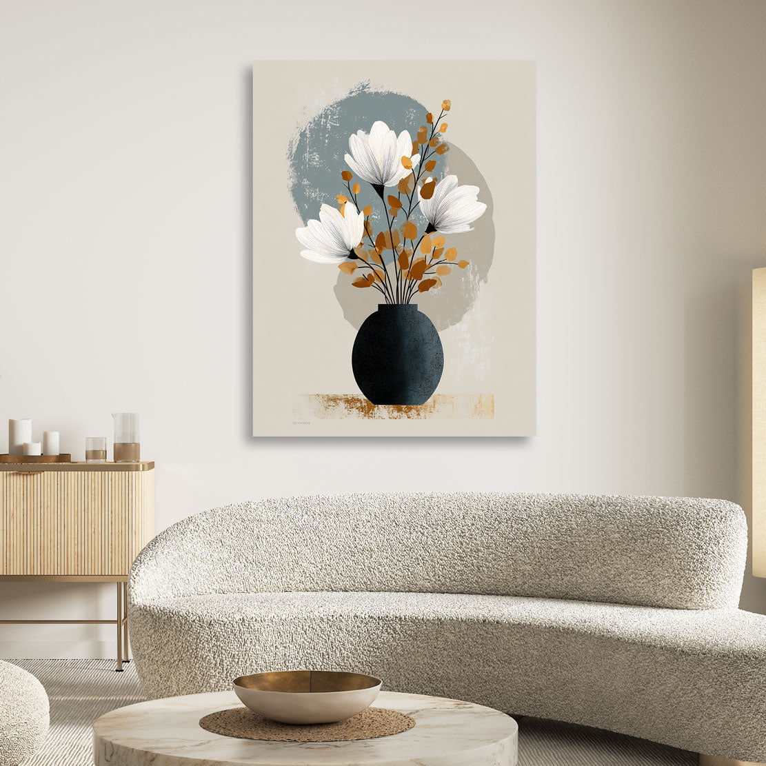 Soft Vase Serenity Wandbild