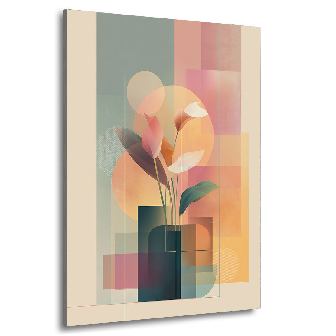 Soft Geometry Botanica Wandbild