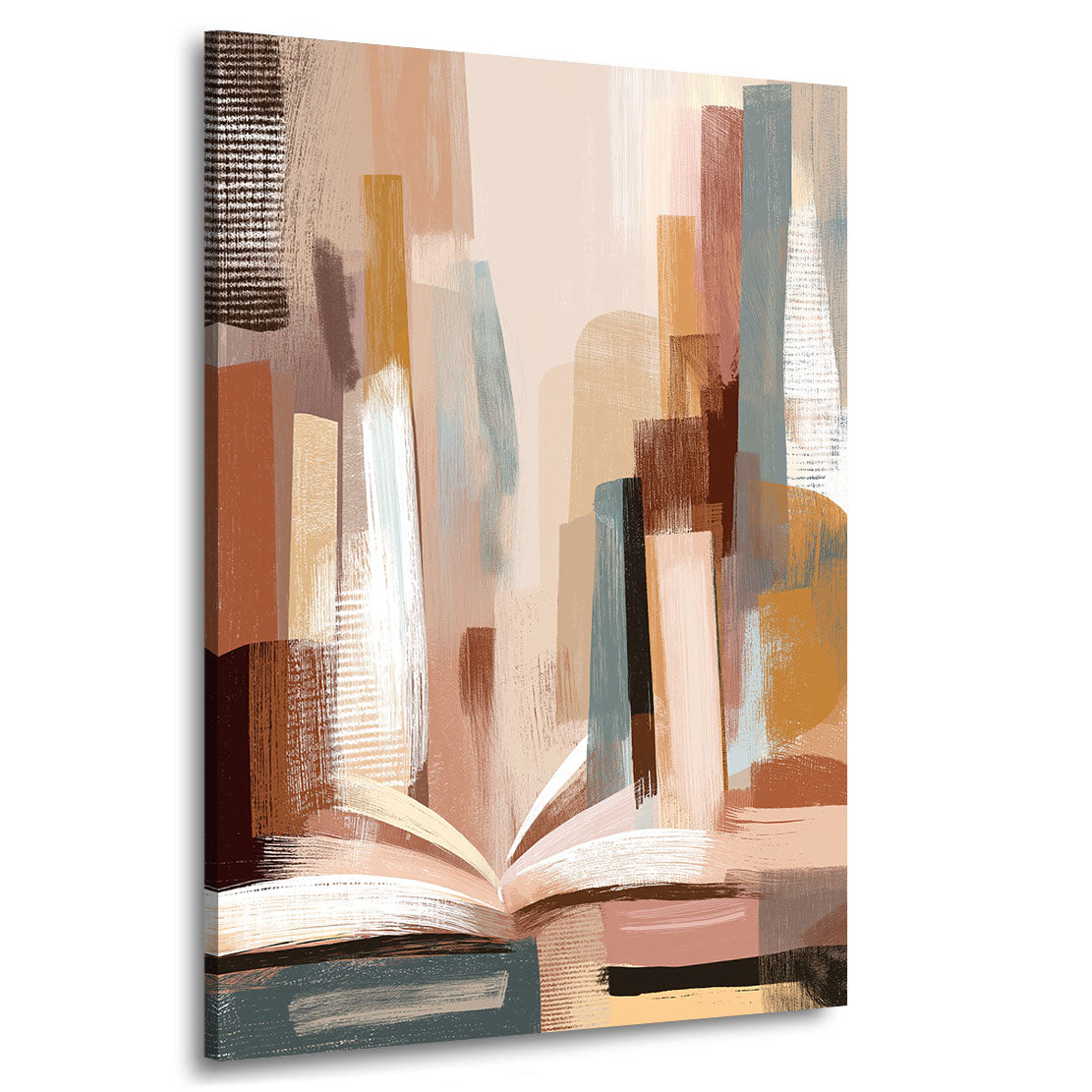Boho Pages of Mind Wandbild