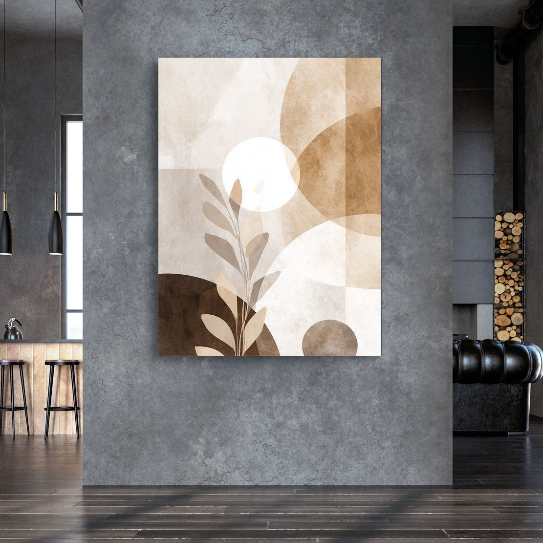 Botanical Light Wandbild