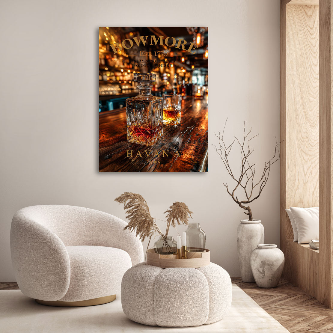 Whisky Heritage Elegance Wandbild