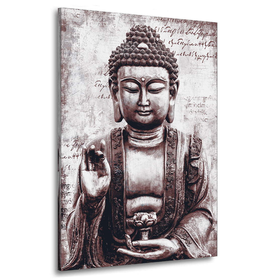 Wandbild Buddha Feng Shui