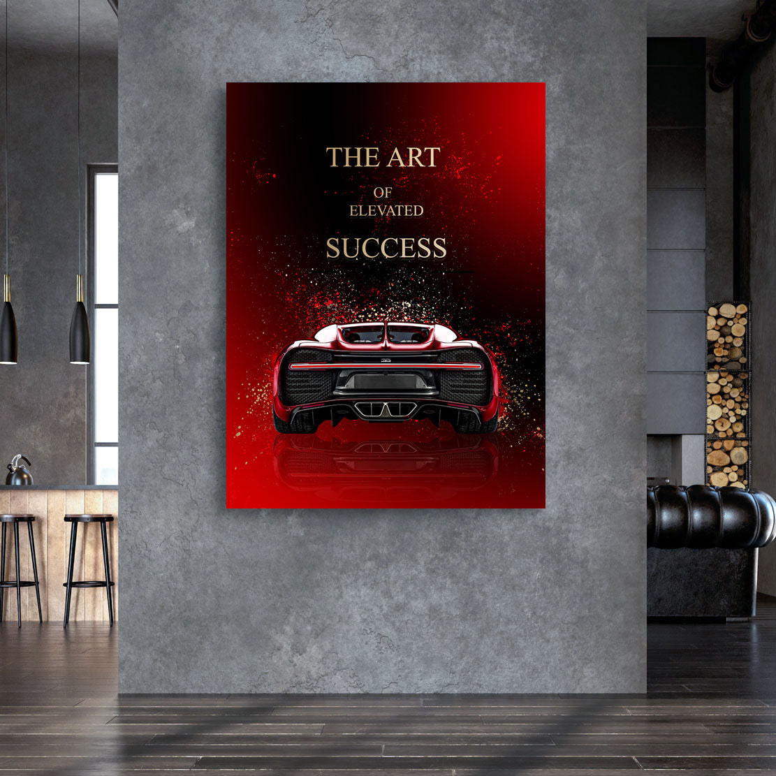 Bugatti Masterpiece of Power Wandbild