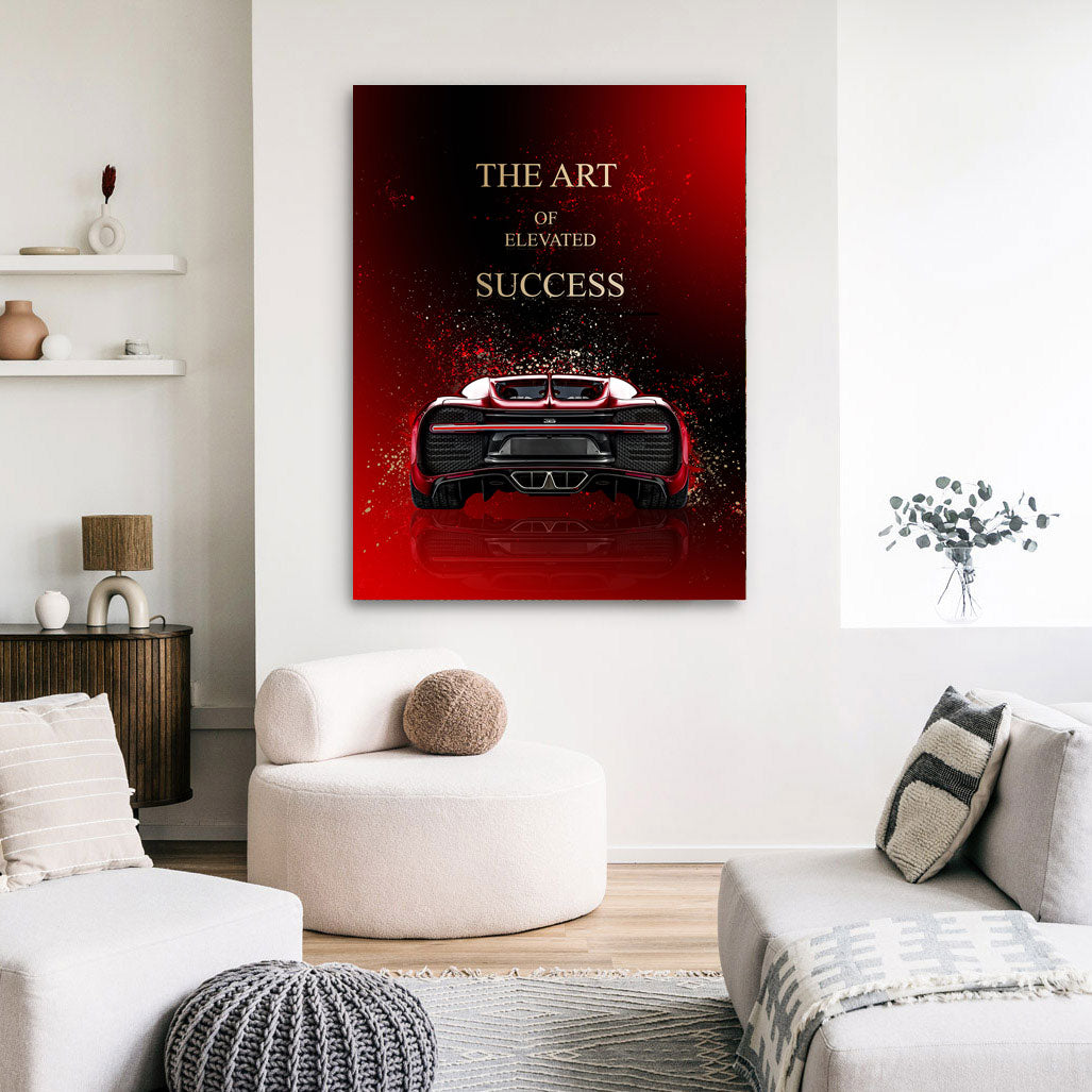 Bugatti Masterpiece of Power Wandbild