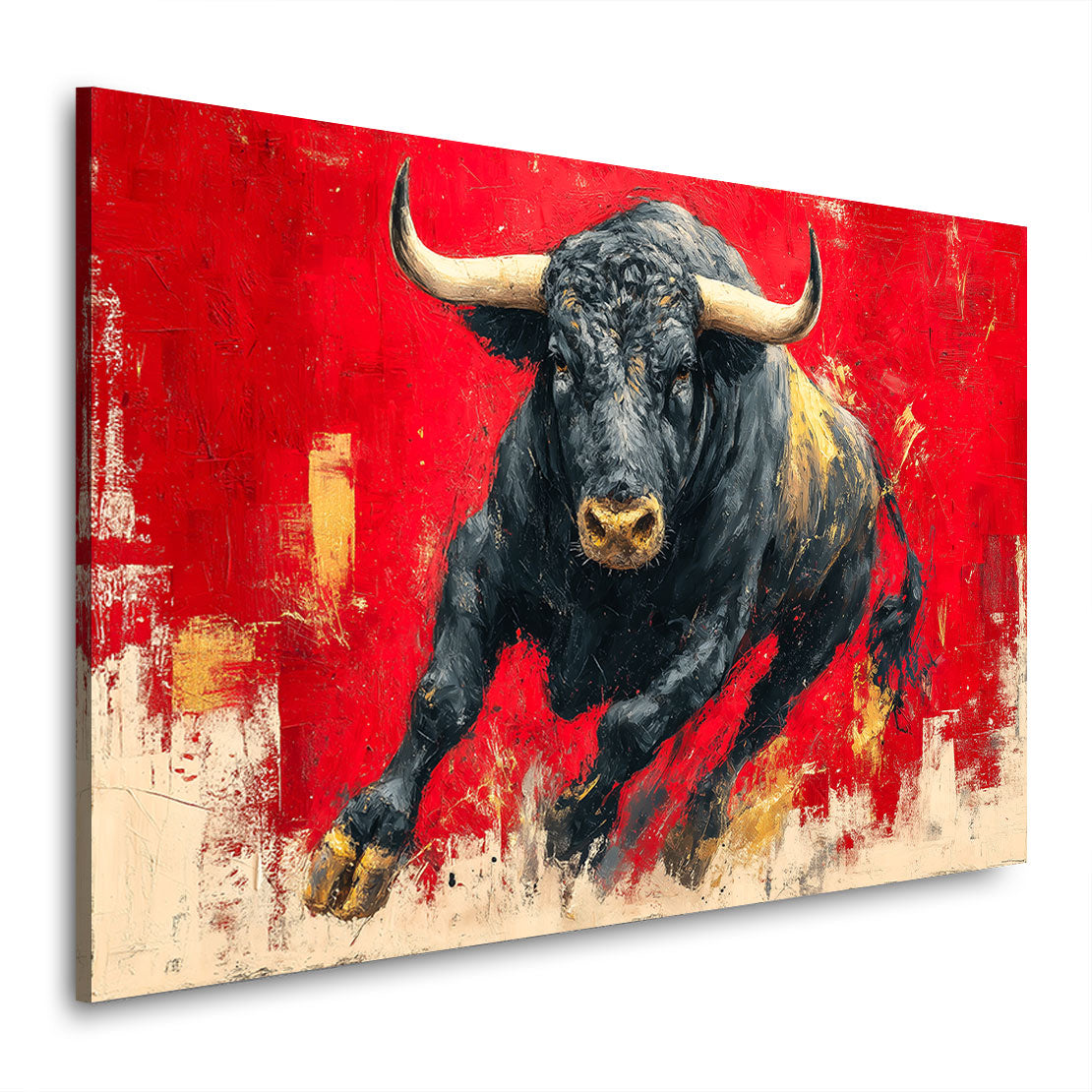 Black Bull Wandbild